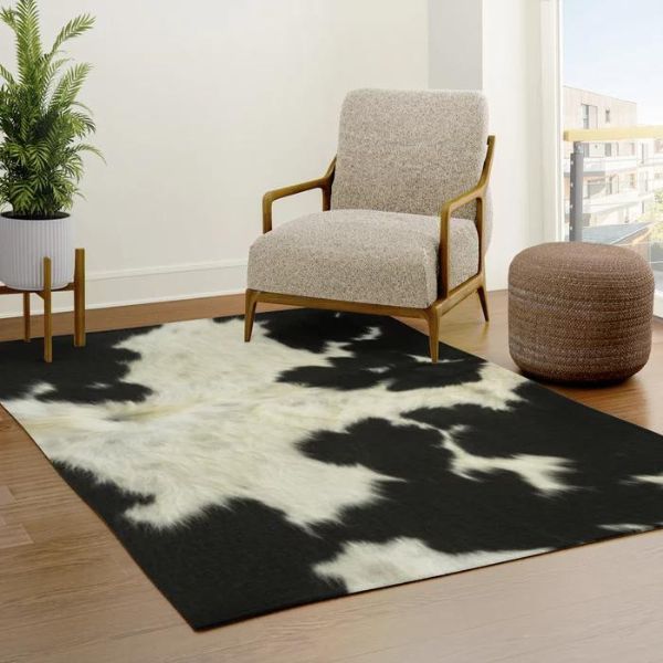 fake cow skin rugs for living room